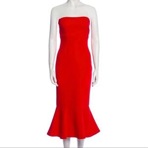 Cinq á Sept strapless midi dress